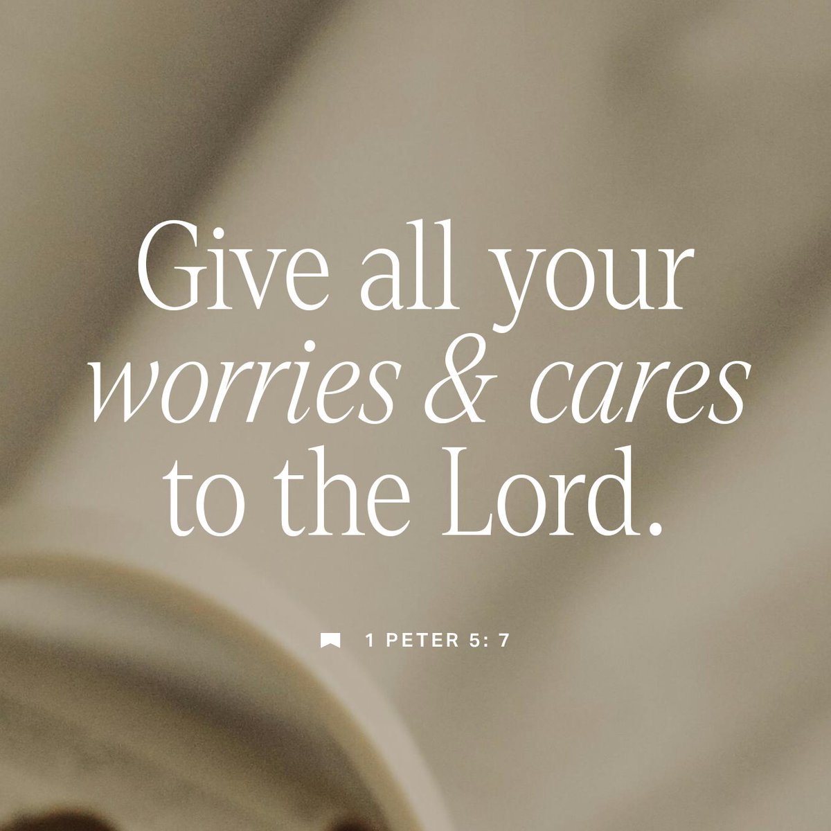 1 Peter 5:7