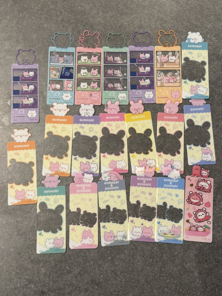 loveeeeeeez #らぶいーず ブックマークコレクションゲット✊💖 2枚被っ