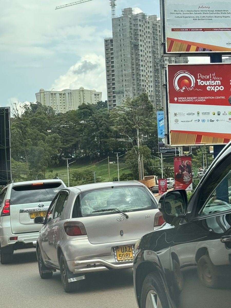 It is 1pm on a public holiday. Guess the cause of the 40 minute traffic jam. And no, this is not in Namugongo or near.