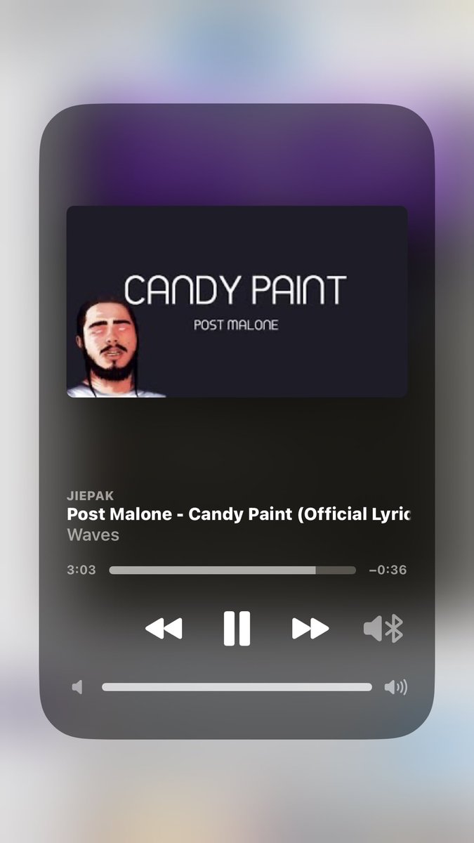 Candy paint : Post Malone 

#SaloneX