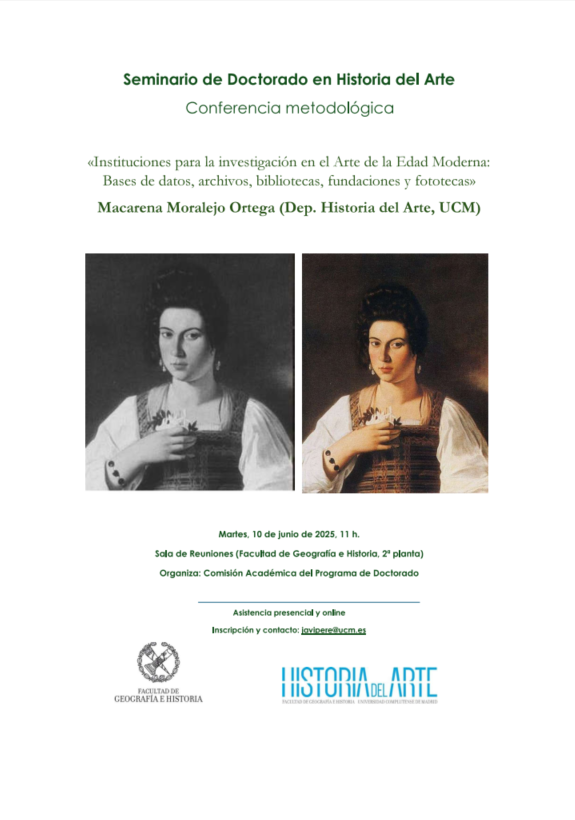 artesucm's tweet photo. El próximo 10 de junio tendrá lugar la conferencia de nuestra compañera Macarena Moralejo sobre "Instituciones para la investigación en el Arte de la Edad Moderna" 📚🏛️.

📍Sala de reuniones
⏳11h

+ info e inscripciones: javipere@ucm.es https://t.co/ReLxKOGdhj