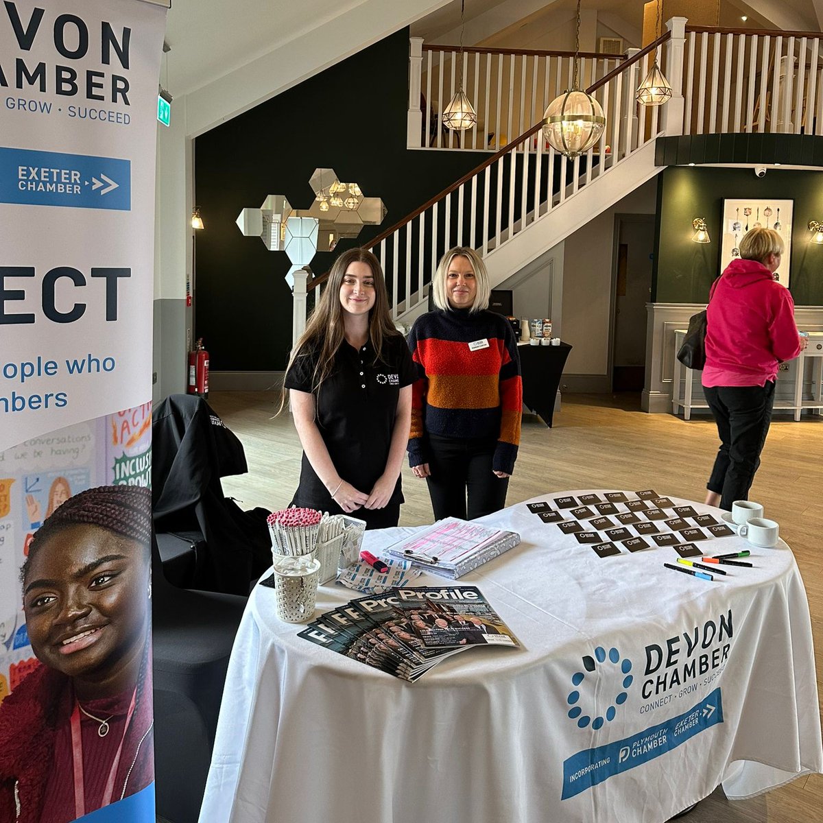 Chamber_Devon's tweet image. We had an incredible morning at @MoleResort for our newest event of 2025 - North Devon Conversations 🤩

There are lots more superb #networking opportunities coming up across the county - see the full calendar at portal.devonchamber.co.uk/events.html

#northdevon #northdevonconversations