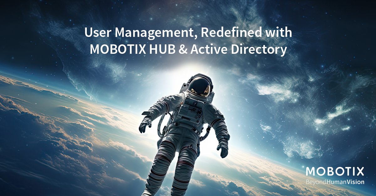 🚀 User Management, Redefined with MOBOTIX HUB &amp; Active Directory 🚀
With Microsoft Active Directory integration, MOBOTIX HUB offers
secure and centralized control, automatic user assignments, role-based permissions, and SSO support - all in one platform.
bit.ly/43pP1af