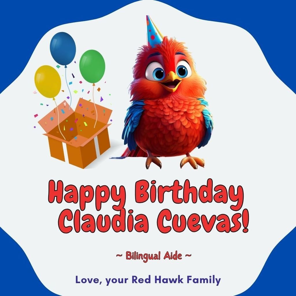 Wishing Mrs. Cuevas the very best birthday!
