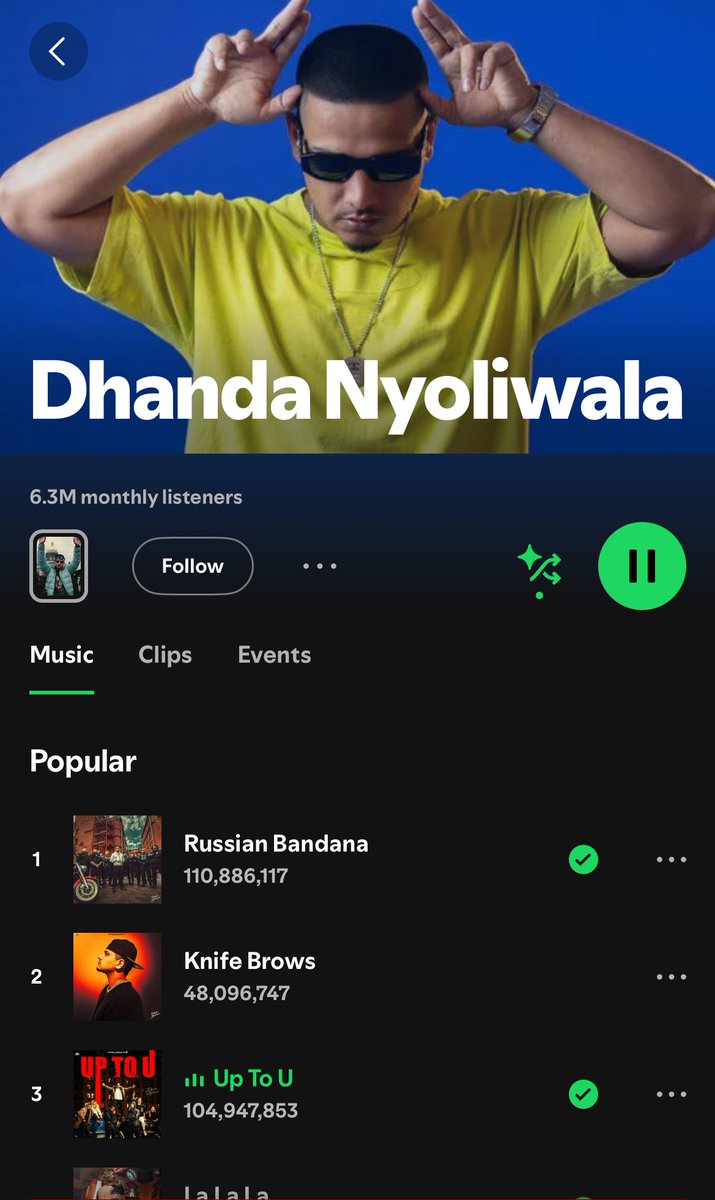 Asthetic2118991's tweet photo. Unpopular opinion: Dhanda Nyoliwala’s tracks aren’t just music—they’re a whole mood. 🔥🎧 Every beat hits harder than the last. #DifferentVibes #DhandaNyoliwala #onrepeat https://t.co/1tabn7VRsS