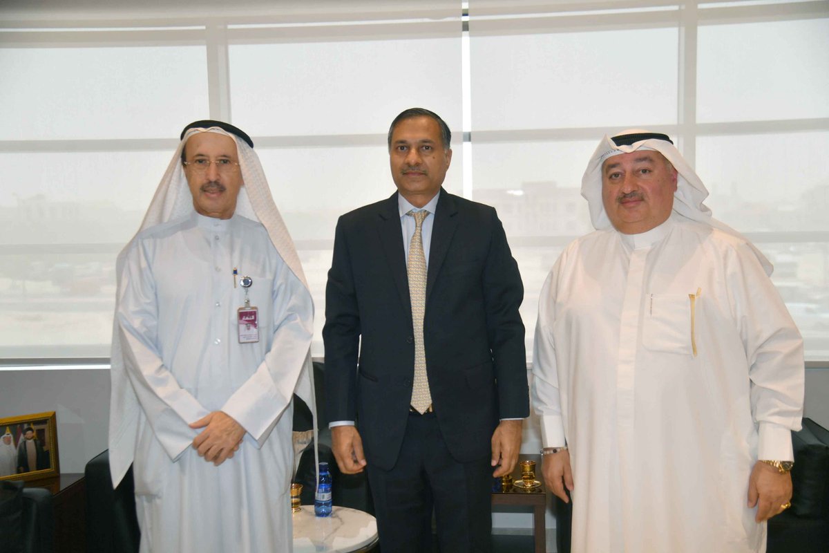 indembkwt's tweet image. Amb @AdarshSwaika1 met Emad J , Bukhamseen, Editor-in-Chief of Annahar Arabic Daily. Discussions focused on progress in bilateral relations between 🇮🇳 🇰🇼 and India’s #NewNormal approach and recent actions against cross-border terrorism.