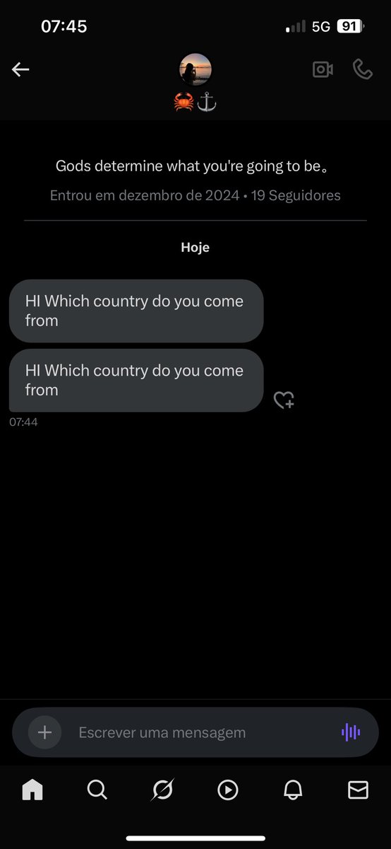 Alguém sabe o que é isso? O cara do nada me mandou isso na dm