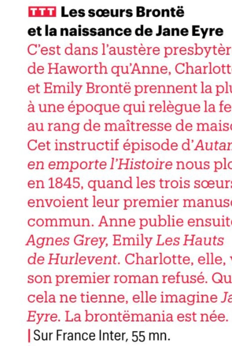 Stéphanie Duncan (@duncanstef) on Twitter photo 2 fois TTT dans Télérama cette semaine pour Autant en emporte l'Histoire !! <a href="/franceinter/">France Inter</a> 2 fois TTT dans Télérama cette semaine pour Autant en emporte l'Histoire !! <a href="/franceinter/">France Inter</a>