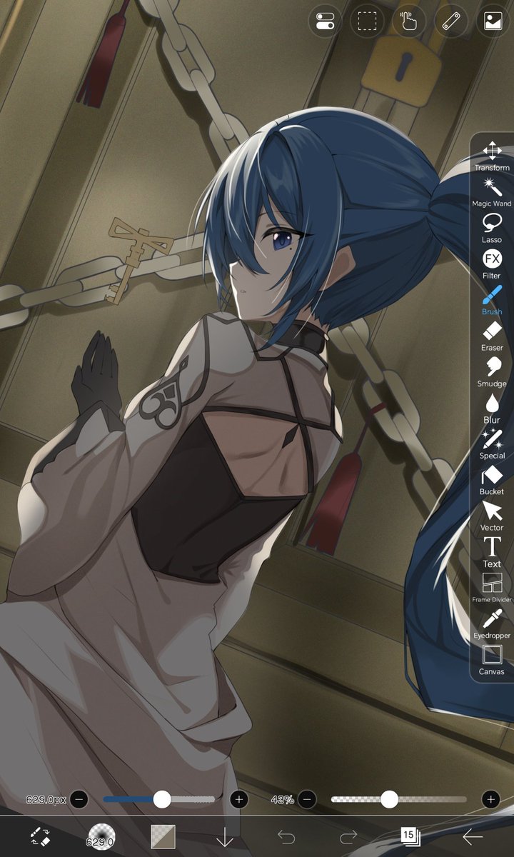Rugui_En's tweet photo. Commission wip https://t.co/OkzjQhN9QG