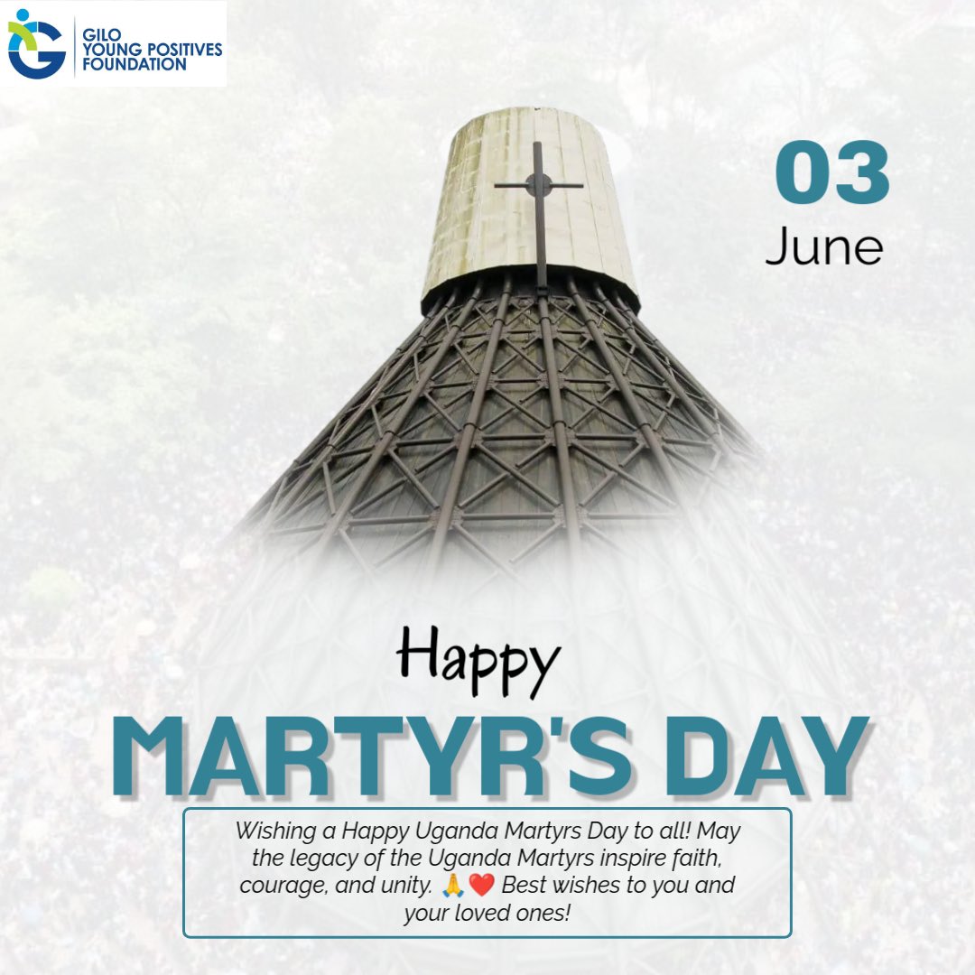 Today we remember those who laid down their lives for truth, justice, and faith. 🙏🏽

May their sacrifice never be in vain, and may we walk boldly in their footsteps, guided by God’s light and grace. #MartyrsDay #FaithAndSacrifice