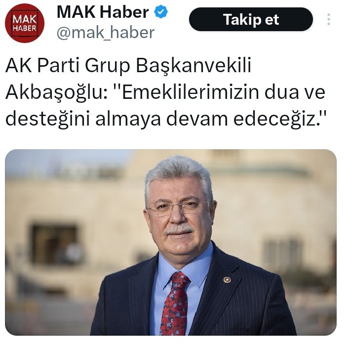 OsmanCeylan (@osmanceylaneyt) on Twitter photo Emekli bıktı
Bi gidin artık
#EmekliTüikKurbanı
#ErkenSeçim
Gelsin sandık
<a href="/RTErdogan/">Recep Tayyip Erdoğan</a>
<a href="/_cevdetyilmaz/">Cevdet Yılmaz</a>
<a href="/memetsimsek/">Mehmet Simsek</a>
Sabırda dua da kalmadı
<a href="/akbasogluemin/">Av. M.Emin AKBAŞOĞLU 🇹🇷</a> Emekli bıktı
Bi gidin artık
#EmekliTüikKurbanı
#ErkenSeçim
Gelsin sandık
<a href="/RTErdogan/">Recep Tayyip Erdoğan</a>
<a href="/_cevdetyilmaz/">Cevdet Yılmaz</a>
<a href="/memetsimsek/">Mehmet Simsek</a>
Sabırda dua da kalmadı
<a href="/akbasogluemin/">Av. M.Emin AKBAŞOĞLU 🇹🇷</a>