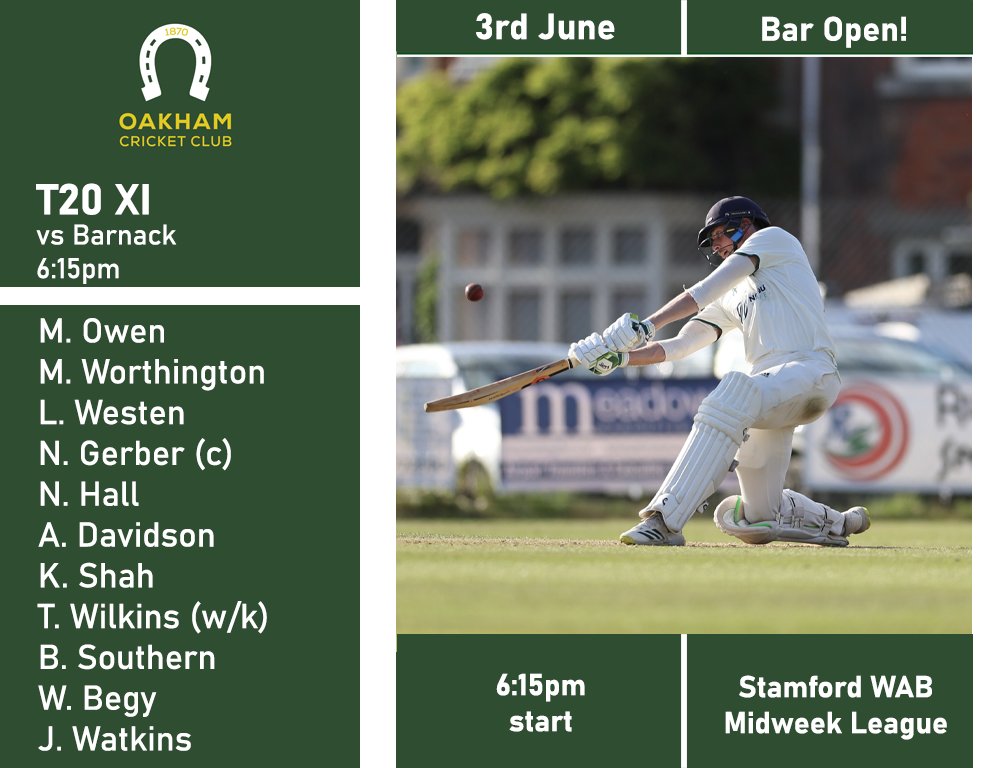 Oakham Cricket Club tweet media