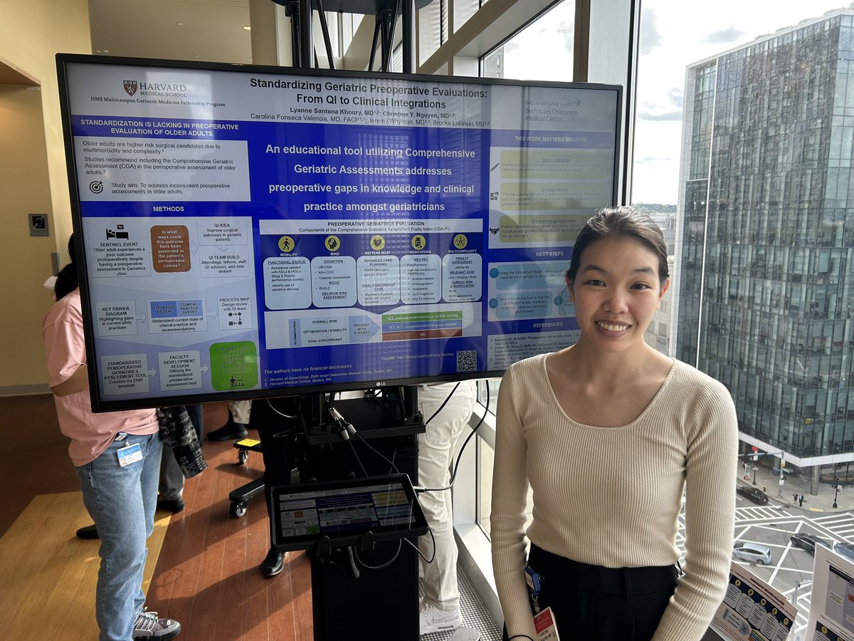 BIDMC_Education's tweet image. Monday we kicked off our #MedEdWeek2025 with the Annual Medical Education Awards and E-Poster Session!
Honoring innovation, teaching, and the people shaping the future of medicine at BIDMC and HMS.
@BIDMC_Education