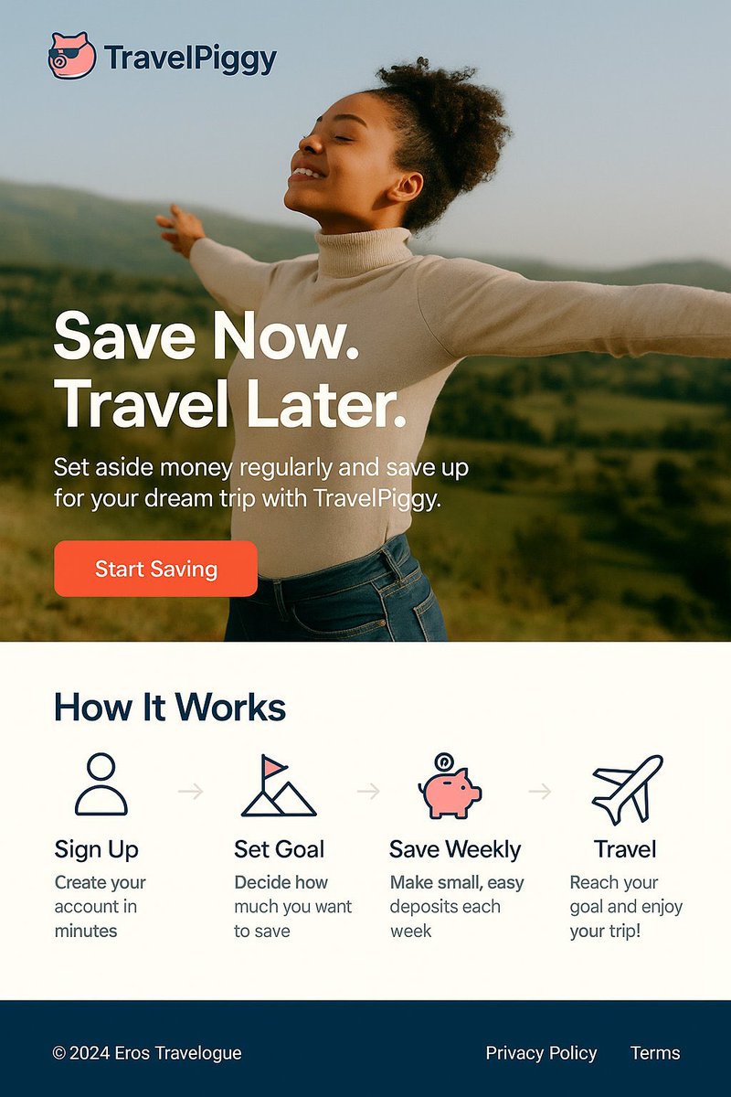 🇺🇬 Uganda’s first travel savings wallet is LIVE!

No more excuses. Start saving for your next trip today with TravelPiggy by Eros   ✈️
 
thetravelpiggy.com