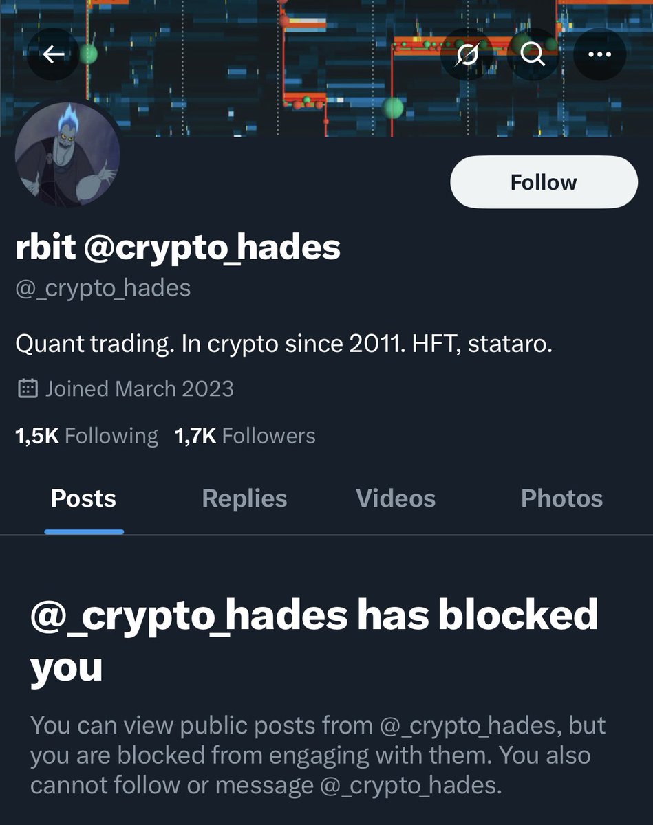 crypto_hades's tweet image. Some scammer is impersonating me. Please report @_crypto_hades