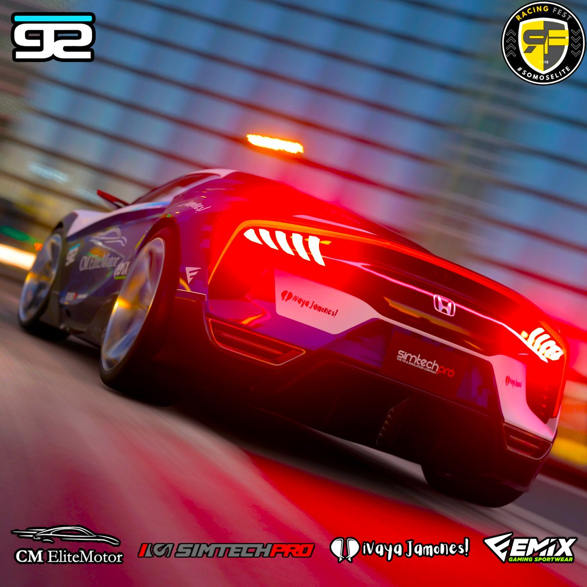 N2_eSports's tweet photo. WE RACE | @RacingFest
Continúa la gran racha de este campeonato llevandonos hoy al circuito de Tokyo
Donde @Deeaath7 💀 saldrá a pista
#Go92 https://t.co/iZiFyR7wC5