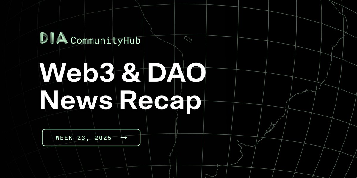 📰 Web3 News Recap | Week 22, 2025

₿ Bitcoin gets nationalized?
🇺🇸 Trump builds a Strategic $BTC Reserve
🇵🇰 Pakistan follows with its own
🏦 U.S. megabanks team up for a “digital dollar”

Here's the news roundup from one of the most pivotal weeks in crypto policy yet.

🧵1/7