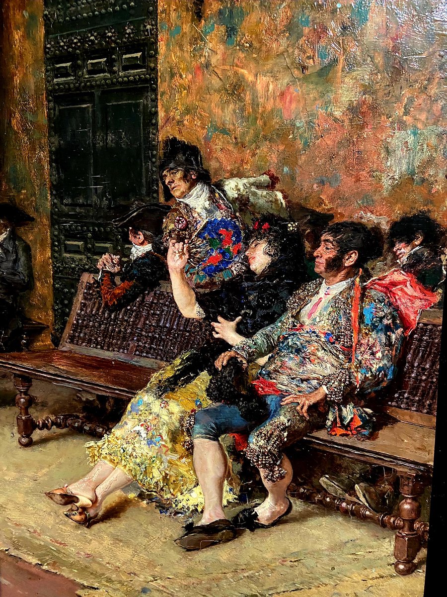 ftorodelidia's tweet image. ☀️Lunes al borde del golpe de calor.
🎨 "La vicaría" de Mariano Fortuny.