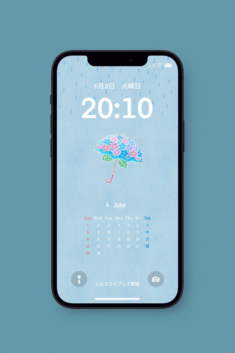 matori_884's tweet image. 6月のカレンダーを作りました☔️

湿った季節ですが鮮やかに過ごしていきましょう🎨

ロック画面や壁紙に是非ご自由にお使いくださいませ🙇‍♂️

((曜日間違いのため三度目の正直です。
よく確認してからお使いください🫡))

#壁紙 #ロック画面 #lockscreen #wallpaper #calendar #カレンダー 
#林真鳥