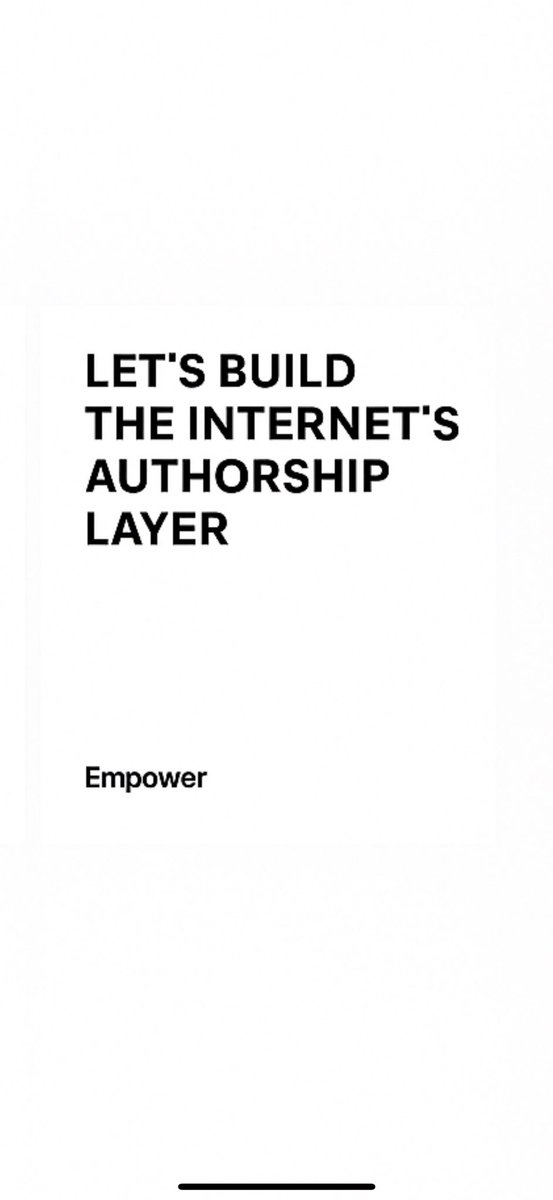 ChrystianWoods's tweet image. If this sparked something 

🧵 Read the latest essay

💌 Subscribe at substack.com/@chrystianwood…

🤝 Let’s co-author the next internet layer

#Web3 #OwnershipEconomy #NarrativeProtocol #BlackTech #CultureOS #ForTheDreamers