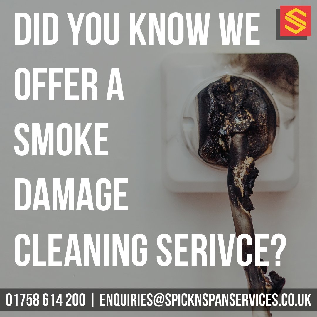 📷📷 Reclaim Your Space from Smoke Damage! 📷📷
Has smoke left its mark on your walls, leaving behind unwanted memories? Let our Smoke Damage Cleaning Service restore your space to its former glory! 📷📷
📷
Visit our website spicknspanservices.co.uk or call us at 01758 614 200