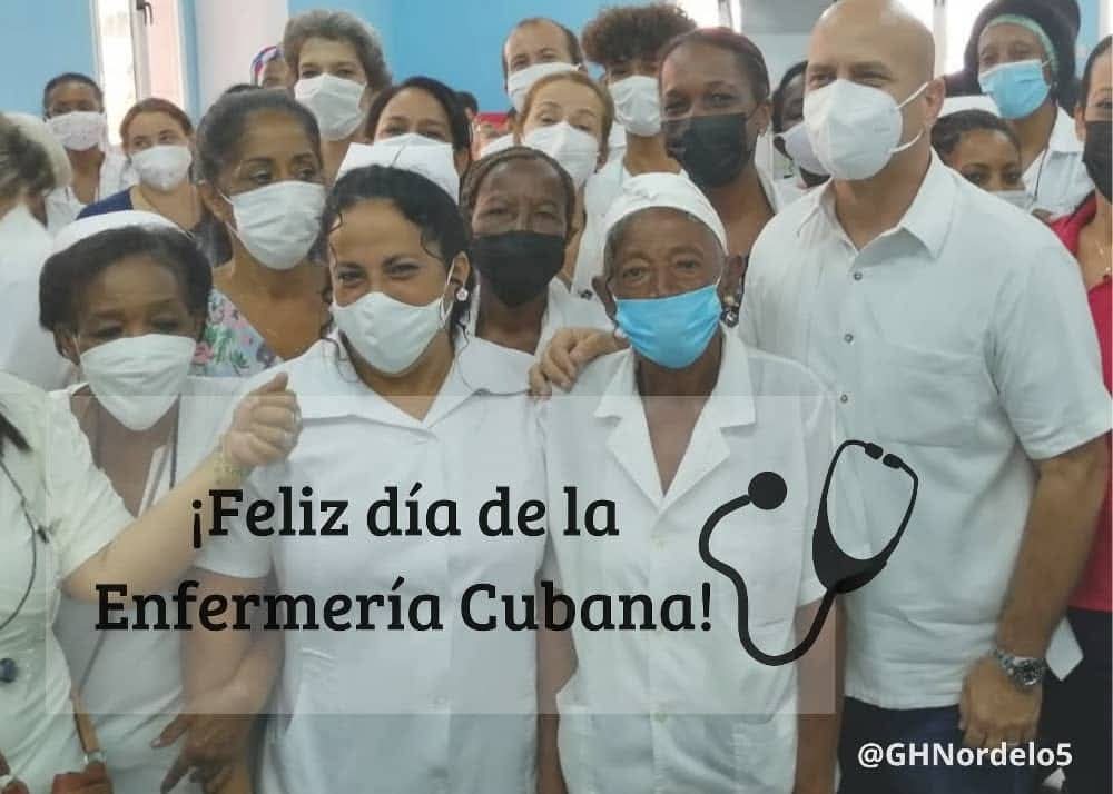 iMuchas felicidades a nuestras abnegadas enfermeras y enfermeros! #Cuba #CDRCuba #UnidosXCuba