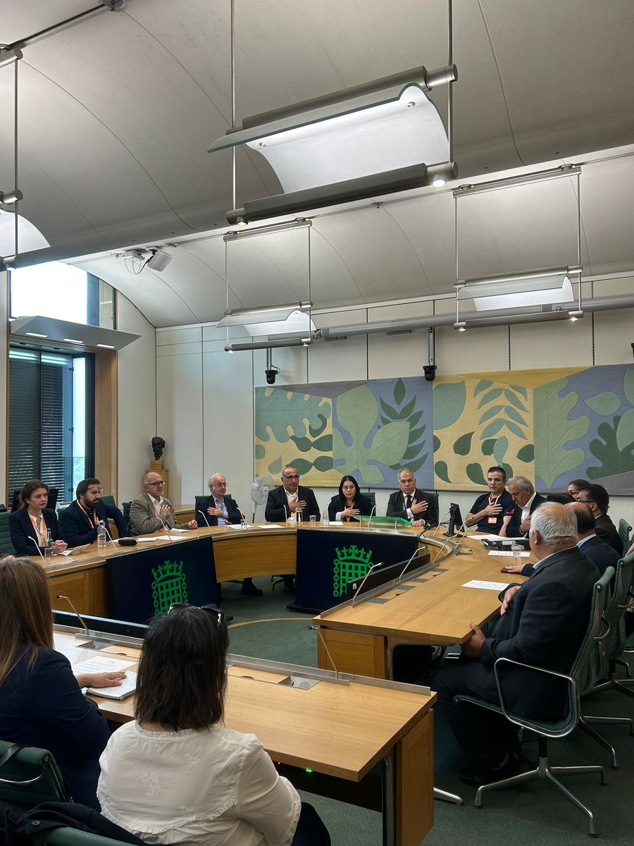 Bambos Charalambous (@bambosmp) on Twitter photo Productive meeting yesterday with representatives from <a href="/BAFederation/">Britanya Alevi Federasyonu</a> and the Syrian Alawite Association in Britain.
It was harrowing to hear the extent of the crisis as attacks on minorities continue. The Government must put pressure on the Syrian administration to intervene. Productive meeting yesterday with representatives from <a href="/BAFederation/">Britanya Alevi Federasyonu</a> and the Syrian Alawite Association in Britain.
It was harrowing to hear the extent of the crisis as attacks on minorities continue. The Government must put pressure on the Syrian administration to intervene.