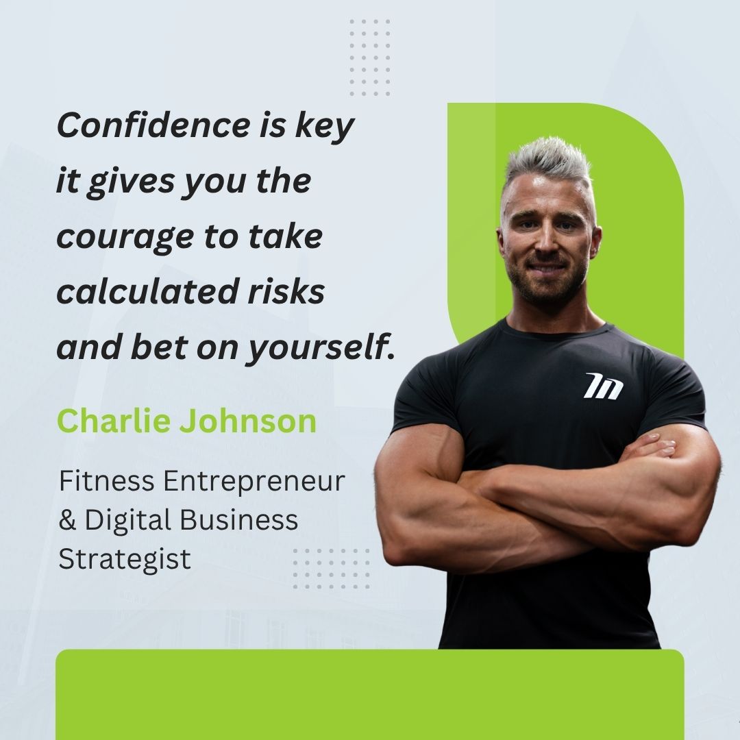 An inspiring quote from Charlie Johnson about confidence and personal growth.

Tune in to an inspiring podcast, coming to you at 12:00 noon tomorrow!

 #MindsetMatters #FitnessAndBusiness #EntrepreneurJourney #ConfidenceAndConsistency #OvercomingObstacles #GrowthMindset