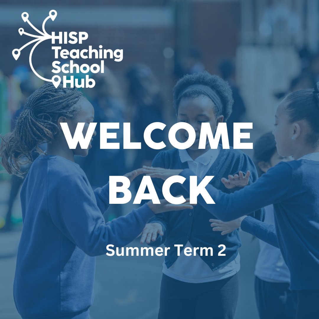📚 Welcome Back from HISP Teaching School Hub! ☀️

Wishing all of our schools, educators, and learners a successful and inspiring final term of the year!

Let’s finish strong 💪

#WelcomeBack #SummerTerm2 #HISPTSH #EducationalExcellence #StrongerTogether
