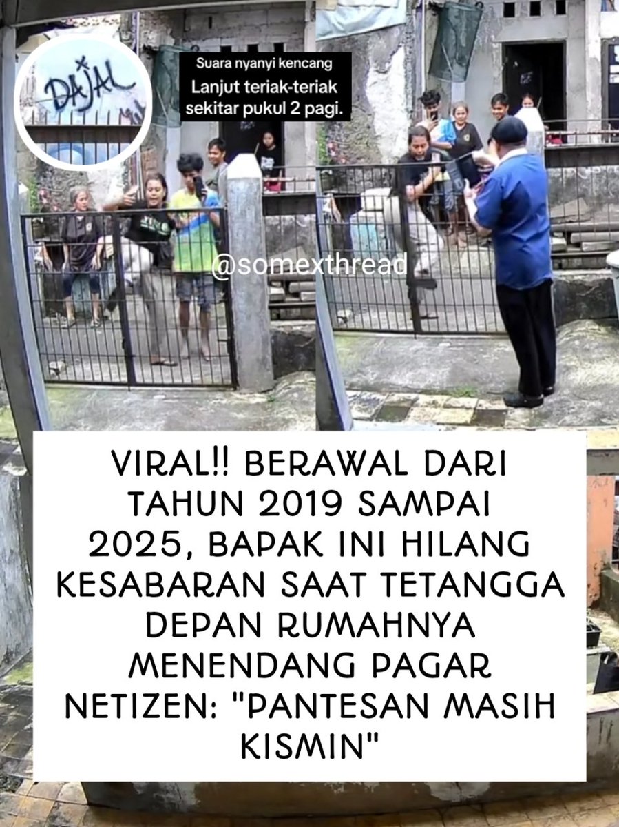 Eneg banget punya tetangga yang suka cari gara" kek gini, tiap malem karaoke suara kenceng sampe geber" motor depan rumah🤬👊

sesuai coretan di dindingnya "D4J4L"
