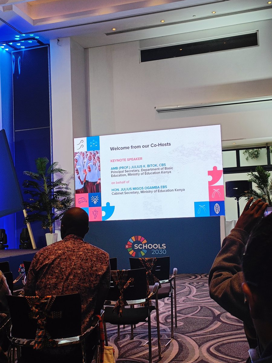 Kenya has embedded climate resilience theme in the curriculum and institutionalised environmental clubs in schools. Amb Julius K. Bitok <a href="/schools2030/">Schools2030</a> @AKF