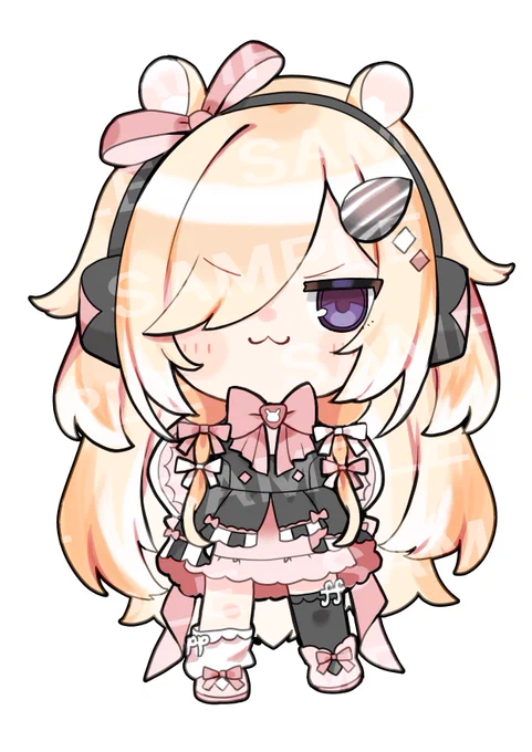 【お仕事報告】 木下ちぷるちゃんの活動半年記念グッズ用イラストを担当させていただきました! 宜しくお願い致します。