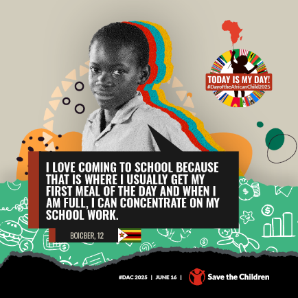 Save the Children Sierra Leone (@scisl1999) on Twitter photo No child should have to learn on an empty stomach. Food security is key to education.
Education is a fundamental right. This #DAC2025, let’s invest to ensure quality education for all children.
<a href="/ChildreninWCA/">Save the Children West & Central Africa</a> <a href="/Save_AU_Liaison/">SavetheChildren PAO</a> <a href="/acerwc/">ACERWC</a>
#TodayIsMyDay
#Budget4Children No child should have to learn on an empty stomach. Food security is key to education.
Education is a fundamental right. This #DAC2025, let’s invest to ensure quality education for all children.
<a href="/ChildreninWCA/">Save the Children West & Central Africa</a> <a href="/Save_AU_Liaison/">SavetheChildren PAO</a> <a href="/acerwc/">ACERWC</a>
#TodayIsMyDay
#Budget4Children