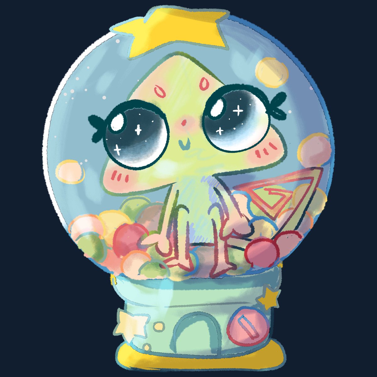 chamealone16's tweet image. I came here to be adorable.
Now I’m trapped in a bubble of expectations, self-doubt, and capitalism-flavored gumballs.
Life is wild.
#webcomic #relatablecomic #introvertthoughts #DailyChameThoughts
#oc #chamealone #komikstrip #gumball #sarcasm #relatable #ExistentiallyCute