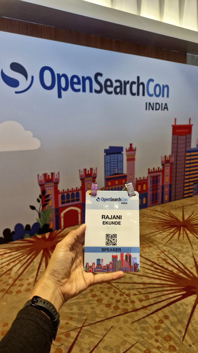 misalpavv's tweet image. Here today at OpenSearchConIndia
#opensearchcon
