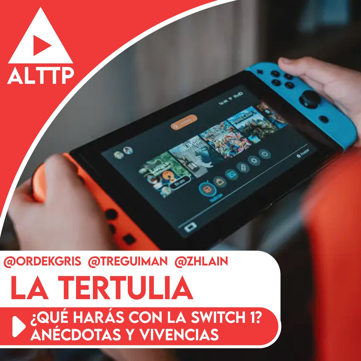 ๐ ๐๐๐๐ ๐๐ ๐๐๐ ๐๐๐๐๐๐๐ (@linktopodcast) on Twitter photo ๐ En la #TERTULIAALTTP de esta semana, <a href="/manulmena/">Manuel Luis Mena</a>, @Ordekgris, <a href="/treguiman/">Tregui</a> y <a href="/Zhlain/">Zhlain</a> se preguntan: ยฟQuรฉ harรกs con tu Switch 1 cuando llegue la nueva? ๐ญ๐ฎ Vivencias, anรฉcdotas y mucha nostalgia consolera. ยกNo te lo pierdas! ๐โจ #NintendoSwitch #ALTTP
open.spotify.com/episode/4SJ34Gโฆ ๐ En la #TERTULIAALTTP de esta semana, <a href="/manulmena/">Manuel Luis Mena</a>, @Ordekgris, <a href="/treguiman/">Tregui</a> y <a href="/Zhlain/">Zhlain</a> se preguntan: ยฟQuรฉ harรกs con tu Switch 1 cuando llegue la nueva? ๐ญ๐ฎ Vivencias, anรฉcdotas y mucha nostalgia consolera. ยกNo te lo pierdas! ๐โจ #NintendoSwitch #ALTTP
open.spotify.com/episode/4SJ34Gโฆ