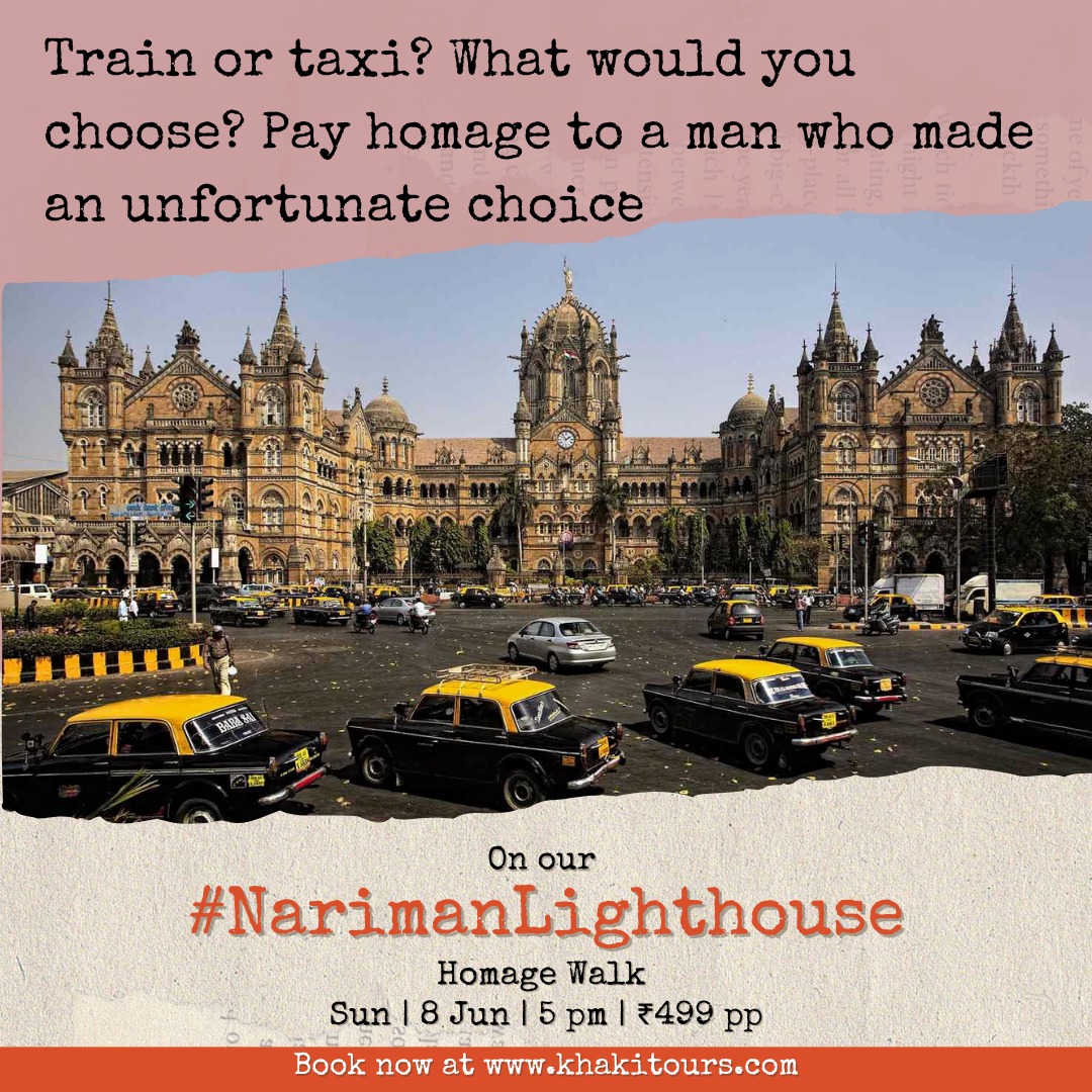 Khaki_Tours's tweet photo. Take a walk which dispels the darkness caused by the 26/11 terror attacks with light, on our #NarimanLighthouse homage walk.
📌Sun | 8 Jun | 5 PM | ₹499 pp
➡️Book now at: https://t.co/G14YG8frRL
Pic: https://t.co/lWqCRHX6YT
#ChabadHouse #2611Attacks #HomageTour #Things2DoInMumbai #KhakiTours #ExploreMumbai #HeritageTours #WalkingTours