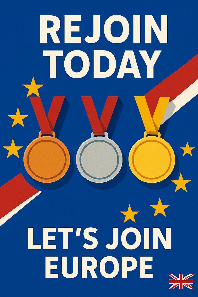 61% can’t be wrong! 🇬🇧❤️🇪🇺

  Become a supporter today!

            🇪🇺🥉🥈🏅🇪🇺

    &amp; get us back in the EU!

🇪🇺👇👇👇👇👇👇👇👇🇪🇺
therejoineuparty.com/supporters/