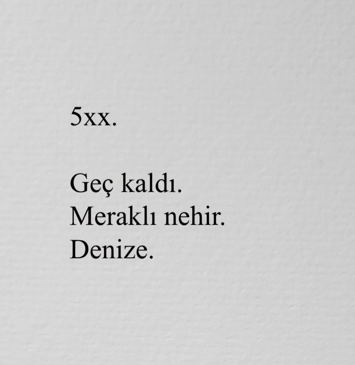 Mikro Öyküler, 6. Cilt, İz/5xx