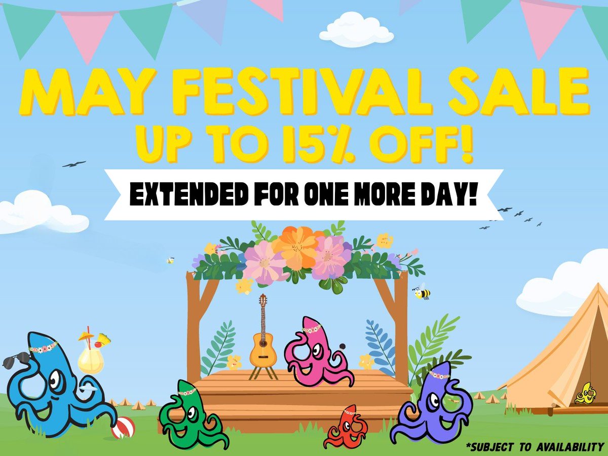 🎊 Hold the Printer – The May Festival Isn’t Over Yet! 📦

💥 Missed out? You’ve now got until MIDNIGHT TONIGHT to save UP TO 15% on your favourite cartridges and print essentials!

#InkFestival #StinkyInk #LastChance #PrinterDeals