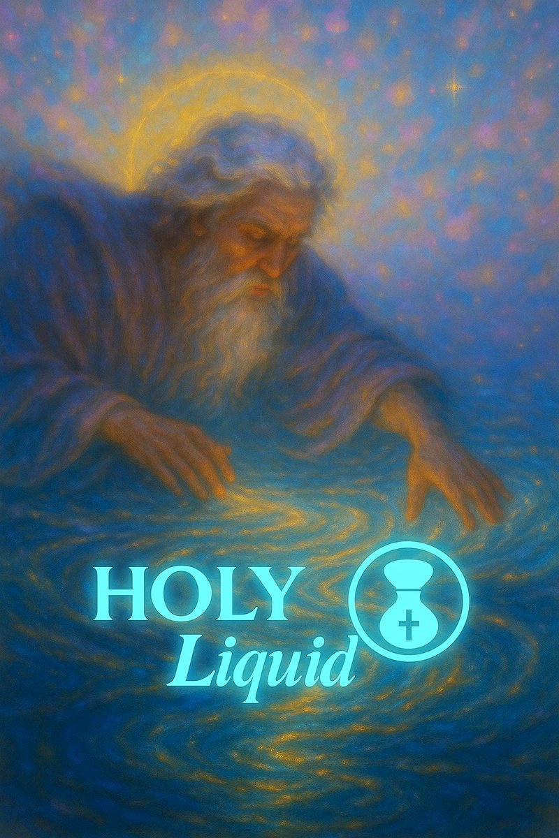 “The earth was without form, and void; and darkness was on the face of the deep. And the Spirit of God was hovering over the face of the holy liquid. Then God said, “Let there be light”; and there was light.”

— Genesis 1:2-3

The <a href="/HolyLiquidEVM/">Holy Liquid</a> era has begun.