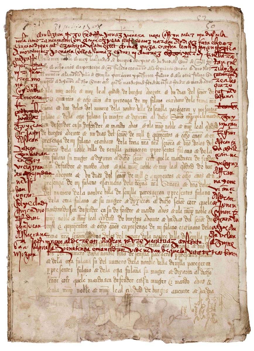 Gordailua (@gordailua) on Twitter photo "Ene laztan..." Cuando el euskara es literalmente marginal, como en este poema del XVI que rodea un texto en castellano.
Esto y más en el Archivo de Protocolos de Oñati, y otras joyas en Tolosa. Si quieres visitarlos: gordailua.gipuzkoa.eus/es/-/paperezko… <a href="/GipuzkoaKultura/">Gipuzkoa Kultura</a> "Ene laztan..." Cuando el euskara es literalmente marginal, como en este poema del XVI que rodea un texto en castellano.
Esto y más en el Archivo de Protocolos de Oñati, y otras joyas en Tolosa. Si quieres visitarlos: gordailua.gipuzkoa.eus/es/-/paperezko… <a href="/GipuzkoaKultura/">Gipuzkoa Kultura</a>