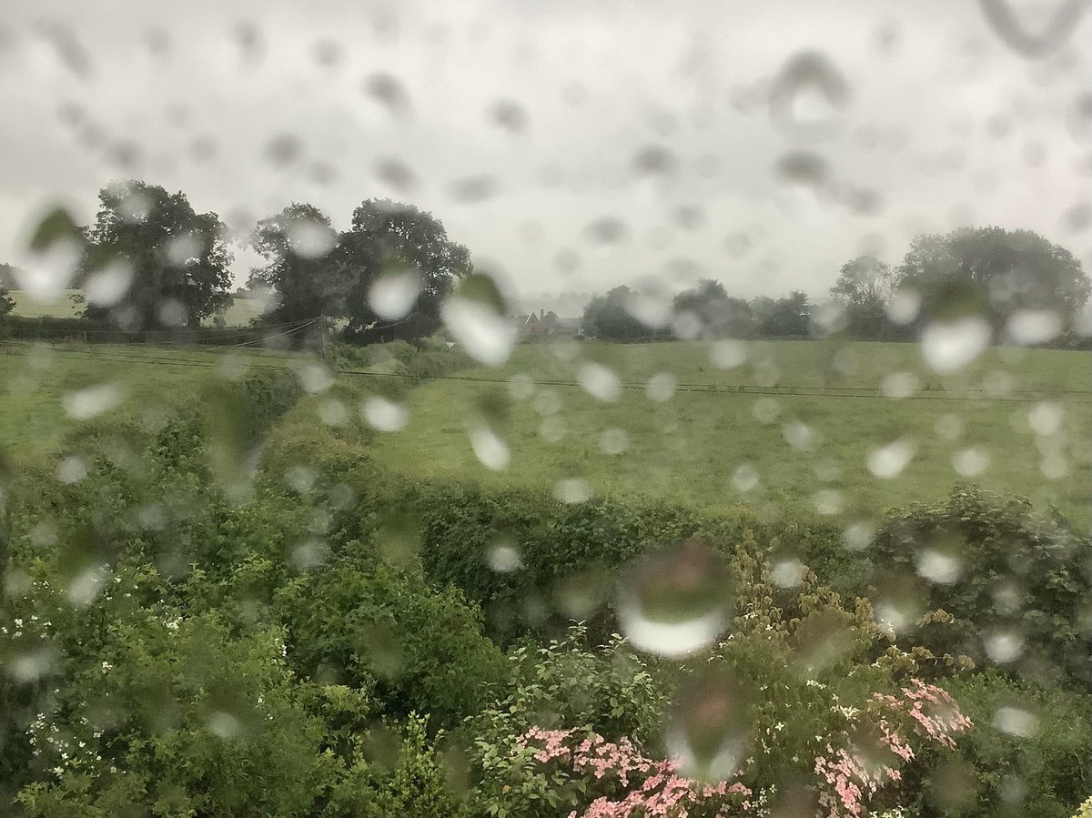 Good morning from the #WelshMarches. Return of English summer weather. 😊🌧☔️