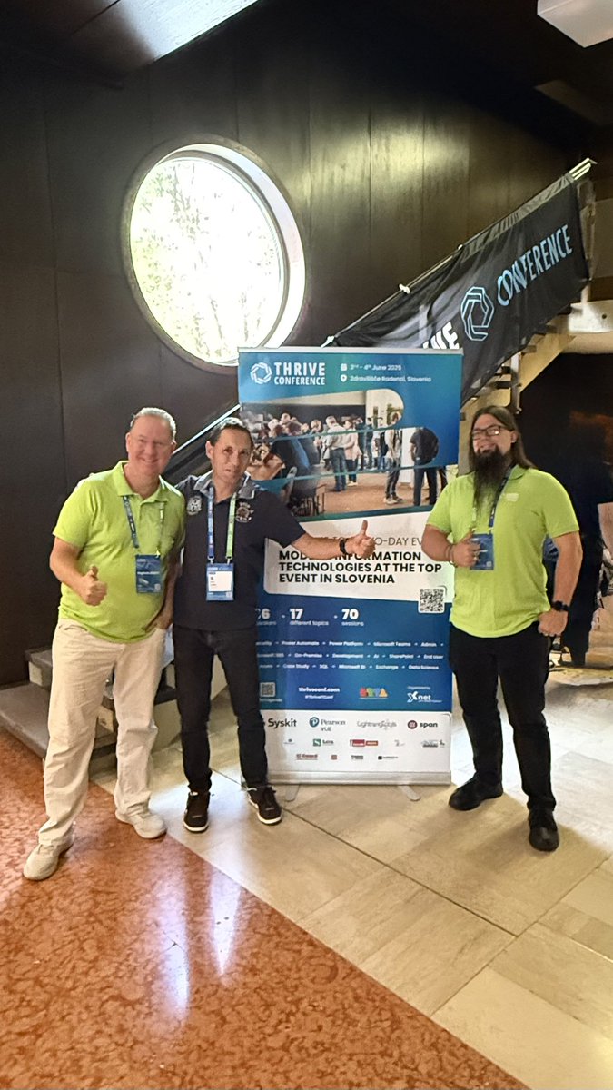 SigiJ's tweet photo. @ThriveITConf is about to start - @IntellityNet is ready! Let the experience share begin @dweber365  #IntellityOnTour #Microsoft365 #MVPbuzz #IntellityNet https://t.co/SxAtdq3A1I