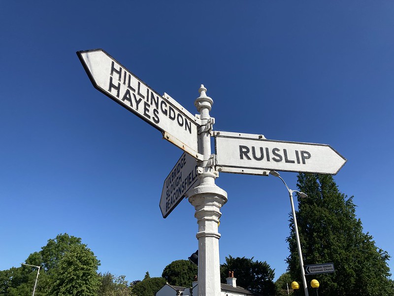 Love the traditional signposts you find in outer London. Just a few we've spotted over the years