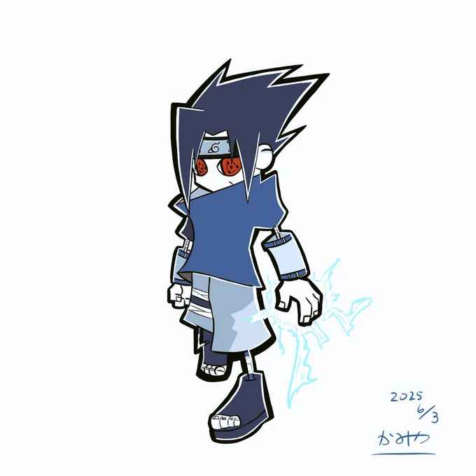 お久しぶりです! 生きてます!! #カートゥーン調
