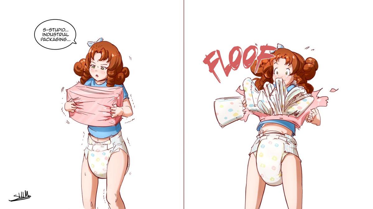 Sketch#2171 Packaging

#abdl #diaper #diaperboy #diaperlover #abdlart #オムツ