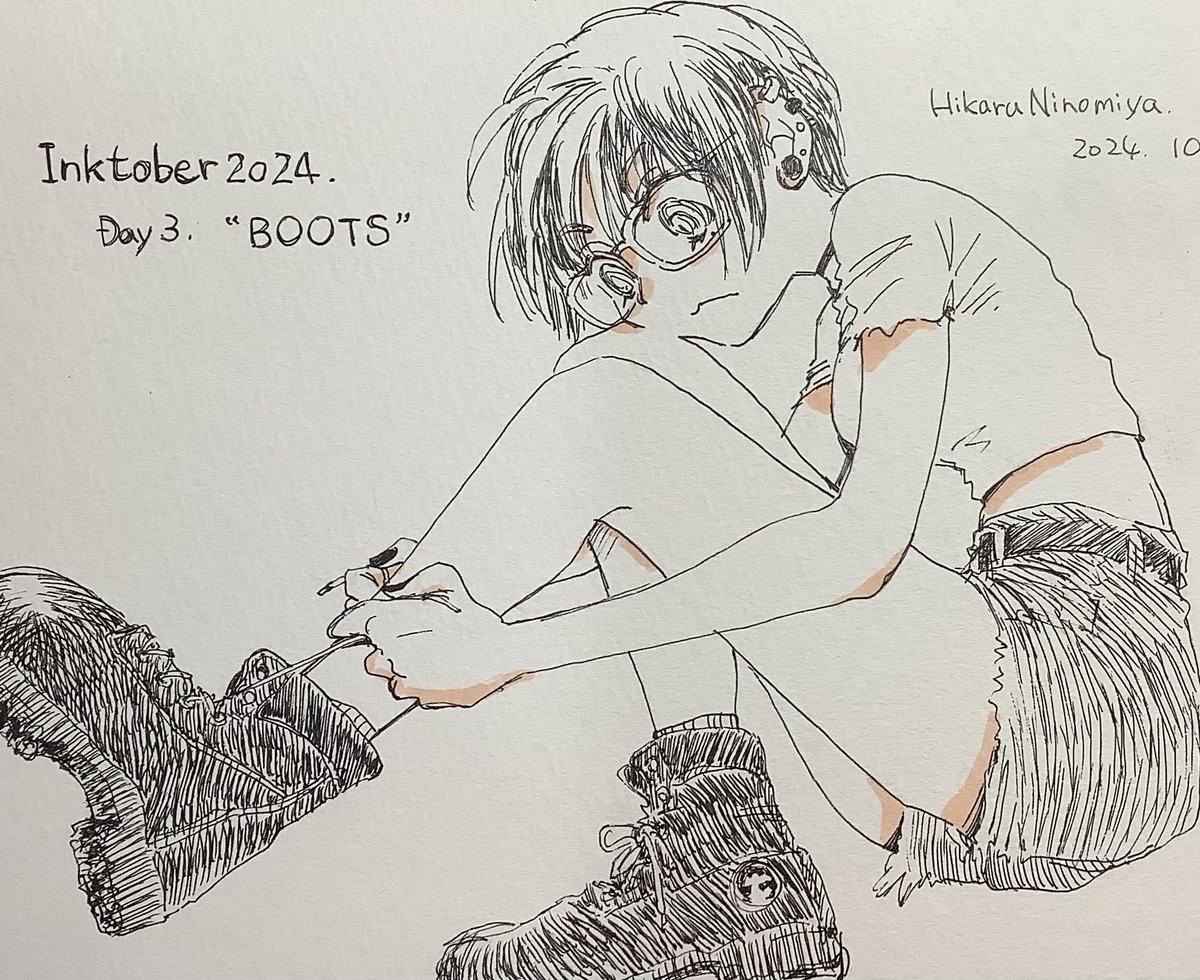 #無言で眼鏡娘をあげる見た人もやる 