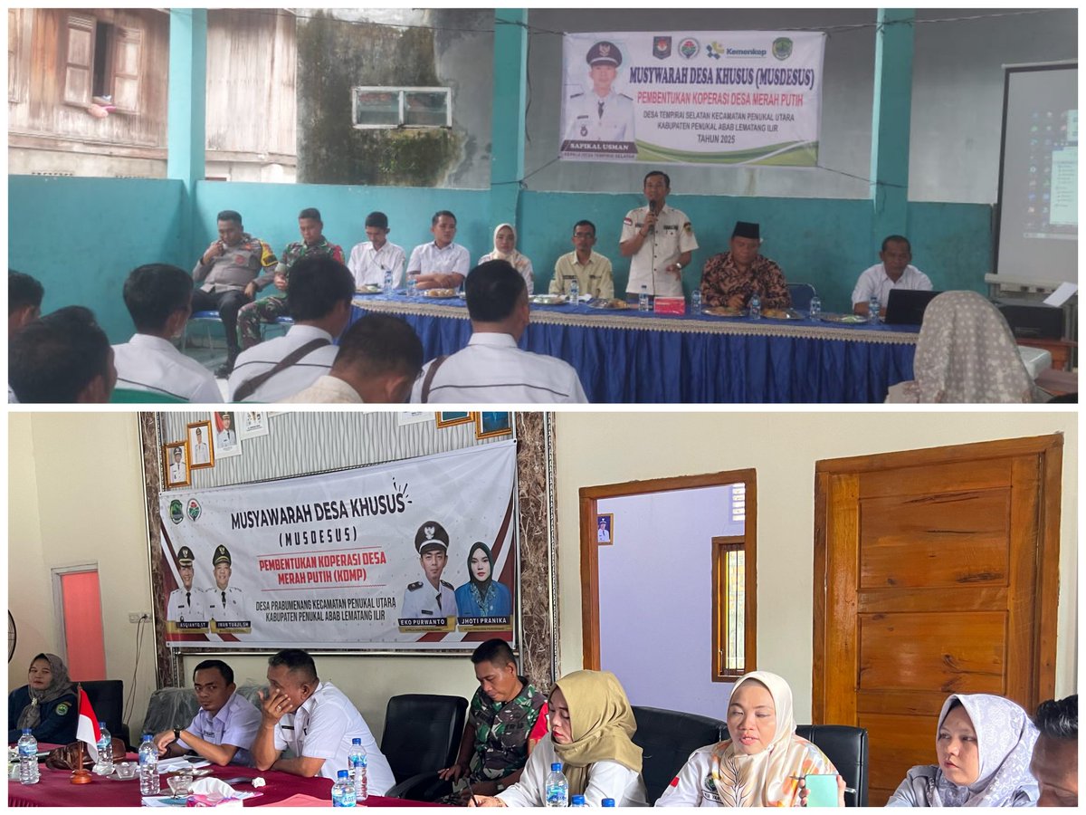 Riva Yanti 1612 (@rivayanti8) on Twitter photo #KopdesHadirdiPapua
Menteri desa dan wamendes hadir mengawal pendirian koperasi desa merah putih di tanah Papua
#KopdesHadirdiPapua
<a href="/prabowo/">Prabowo Subianto</a>
<a href="/YandriSusanto27/">Yandri Susanto</a>
<a href="/ArizaPatria/">Ariza Patria</a>
<a href="/taufikmadjid71/">IG : taufik.madjid</a>
<a href="/kemendespdt/">#BangunDesaBangunIndonesia</a>
<a href="/bpsdmkemendesa/">Bpsdm Kemendesa</a>
<a href="/desapenusantara/">desapesonanusantara</a> #KopdesHadirdiPapua
Menteri desa dan wamendes hadir mengawal pendirian koperasi desa merah putih di tanah Papua
#KopdesHadirdiPapua
<a href="/prabowo/">Prabowo Subianto</a>
<a href="/YandriSusanto27/">Yandri Susanto</a>
<a href="/ArizaPatria/">Ariza Patria</a>
<a href="/taufikmadjid71/">IG : taufik.madjid</a>
<a href="/kemendespdt/">#BangunDesaBangunIndonesia</a>
<a href="/bpsdmkemendesa/">Bpsdm Kemendesa</a>
<a href="/desapenusantara/">desapesonanusantara</a>