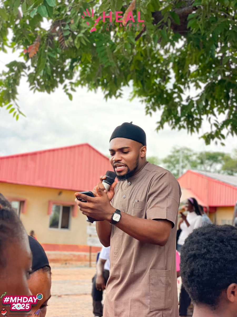drchrisonuoha's tweet image. Because every girl deserves dignity. PERIOD.
On May 31st, I led a menstrual hygiene outreach at ABSU for #MHDay2025 with @healforafrica
We educated hundreds of girls and distributed 1,500 sanitary pads, restoring pride, ending shame.
#PeriodFriendlyNigeria #PayAttentionToHer